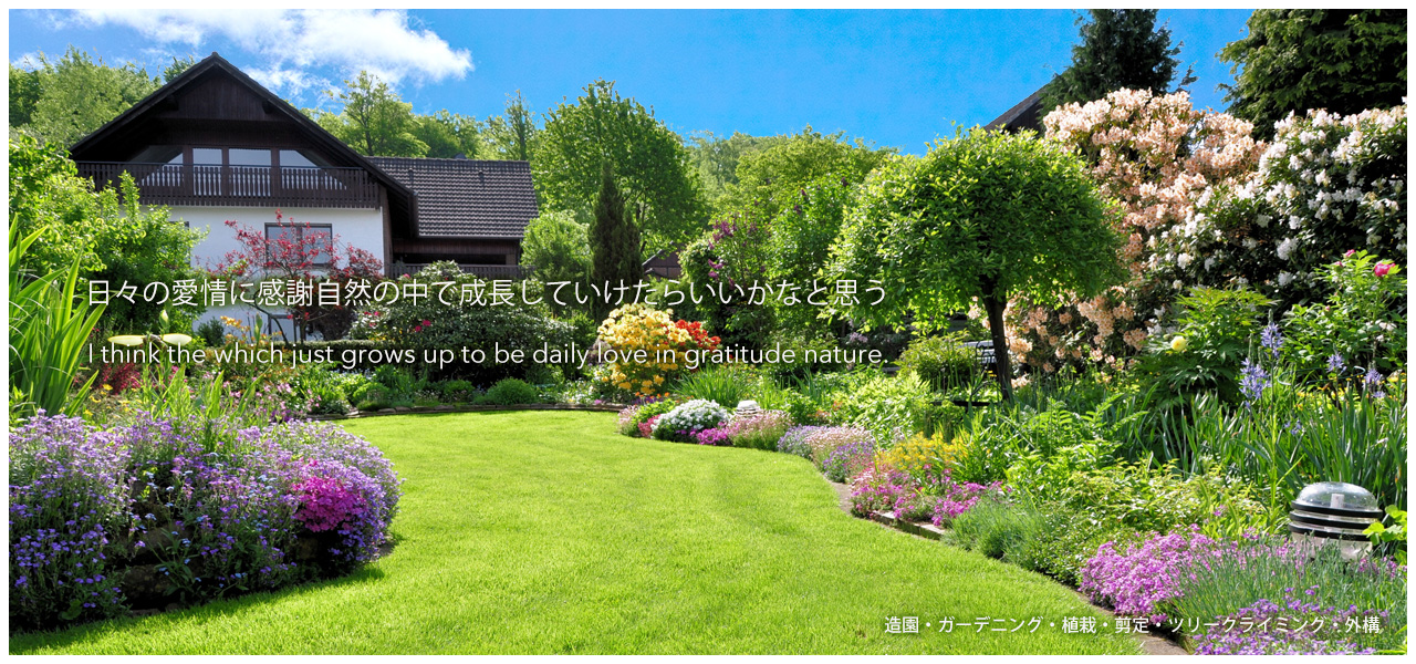 造園 ガーデニング お庭の手入れは小平市の 株式会社mimoza ミモザ へ
